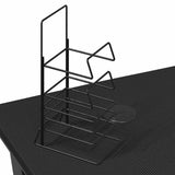 Gaming Desk with ZZ Shape Legs Black 90x60x75 cm 325410