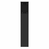 Headboard Cabinet Black Engineered wood Headboard Cabinet 811908
