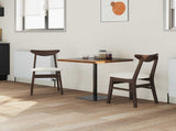 Dining Chairs 2 pcs Light Brown 42 x 47.5 x 81 cm 42020429
