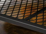 Coffee Table, Living Room Table with 3-Tier Storage Shelves, Square Tea Table for Home Office, T3398P329850