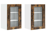 Dishwasher Panel Kalmar 2 pcs Smoked Oak 40 x 31 x 80 cm 884645