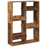Bookcase Old Wood 100x33x135 cm Engineered Wood 3309391