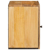 Bathroom Hanging Cabinet Brown 38 x 33 x 48 cm Solid Mango Wood 4018064