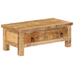 ZNTS Coffee Table 90x45x35 cm Solid Mango Wood 247326
