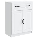 Sideboard with Drawer White 66 x 34.5 x 87 cm Engineered Wood 895785