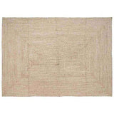 Area Rugs Natural and White 240 x 340 cm Jute 42010485