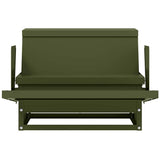 Chicken Treadle Feeder Olive Green 50 x 40 x 29 cm 874700