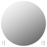 Wall Mirrors 2 pcs 70 cm Round Glass 3051629