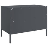 TV Cabinets 2 pcs Anthracite 68x39x50.5 cm Steel 843047
