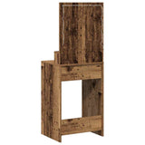 Dressing Table Old Wood 50 x 41 x 135 cm Engineered Wood 865125