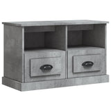 TV Cabinet Concrete Grey 80x35x50 cm Engineered Wood 816284