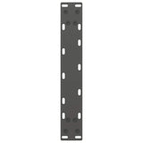 Console Table Legs U-Shaped 2 pcs Anthracite 28x cm Steel 4013170
