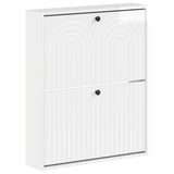Wall-Mounted Shoe Cabinet ALKMAAR 71 x 17 x 86 cm 896199