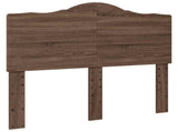Bed Frame with Drawer Brown Oak 135 x 190 cm Engineer Wood 3413428