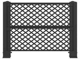 Dustbin Trellis Anthracite 123 x 47 x 114 cm PP 42041758