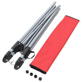 Hammock with Foldable Stand Red 44364