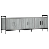 TV Cabinet 146 x 33 x 50 cm Grey Sonoma Engineered Wood 8013743