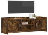 TV Cabinet 102 x 33 x 47 cm Smoked Oak Engineered Wood 8011167
