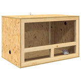 Terrarium Brown 80 x 50 x 50 cm OSB 876722