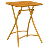 Bistro Table Mustard 55 x 55 x 72.5 cm Powder-coated Steel 42002945