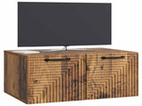 Wall-Mounted TV Cabinet Wall-mounted Old Wood 59.5 x 41 x 30 cm 898683