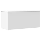 Storage Box White 100x42x46 cm Engineered Wood 840660