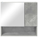 Mirror Cabinet Concrete Grey 59 x 17 x 55 cm Engineered Wood 883367