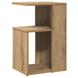 Side Table Artisan Oak 36x30x56 cm Engineered Wood 856559