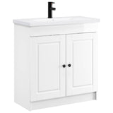 Bathroom Furniture Set High Gloss White 78.5 x 37.5 x 81 cm 3404138