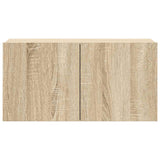 7 Piece TV Cabinet Set Sonoma Oak Engineered Wood 3114504