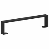 Furniture Feet 12 pcs Black 436 x 40.5 x 100 mm Iron 864813