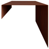 Garden Cover Profile 10 pcs 100 x 20 x 15 cm Weathering Steel 8012989