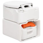 Integrated Camping Toilet White 2417 L HDPE&Steel 154409