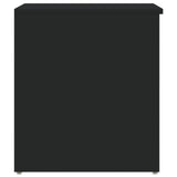 Storage Chest Black 84x42x46 cm Engineered Wood 803057