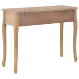 Dressing Console Table with 3 Drawers Brown 280047