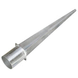 Ground Spikes 6 pcs Silver 12x91 cm Galvanised Steel 145434