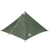 ZNTS Family Tent Tipi 7-Person Green Waterproof 94710