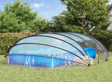 Pool Tent Dome Transparent 640 x 432 x 205 cm PVC 42001144