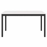 Dining Table White 150 x 90 x 75 cm Solid Pine Wood 892792