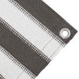 Tent Carpet 300x400 cm Anthracite and White 310828
