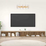 TV Cabinet Set Wall-mounted 3 pcs Artisan Oak 37 x 35 x 107 cm 3393554