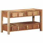TV Cabinet with Drawer Brown 83 x 33 x 46 cm Solid Reclaim wood 4019626