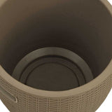 4-in-1 Garden Storage Box Light Brown Polypropylene 364156