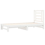 Pull-out Day Bed without Mattress White 2x cm 3108613