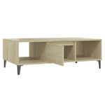 ZNTS Coffee Table Sonoma Oak 103.5x60x35 cm Engineered Wood 806025