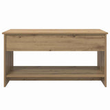 Coffee Table Artisan Oak 80 x 50.5 x 41.5 cm Engineered Wood 879451