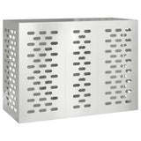 Air Conditioner Cover Silver 110 x 50 x 80 cm Galvanised Steel 865909
