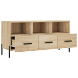 TV Cabinet Sonoma Oak 102x36x50 cm Engineered Wood 829047