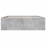 Bed Frame without Mattress Concrete Grey 160x200 cm 3280912