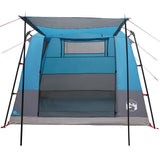 Party Tent Blue 10-Person 185T Polyester with PU Coating 42017449